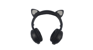 HEADSET BLUETOOTH 5.0 LED ORELHA GATO KTP101