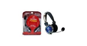 HEADSET GAMER C3TECH MI-2322RC PTERODAX C/MICROFONE PRETO/AZUL