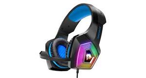 HEADSET GAMER SOM SURROUND P/ PC / PS4 E CELULAR C/ LED RGB GH-X2000 INFOKIT - 3234