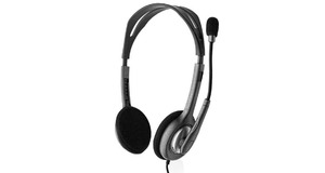 HEADSET LOGITECH C/MICROFONE H111 PRETO P2 UNICO