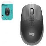 MOUSE OPTICO SEM FIO M190 PRETO/CINZA LOGITECH