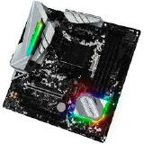 PLACA MÃE ASROCK B450m STEEL LEGEND DDR4 SOCKET AMD AM4 CHIPSET B450 ATX