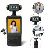 Mini Câmera Portátil De Ação Wi-fi 1080p Com Gravador De VozMini Câmera Portátil De Ação