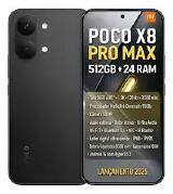 Smartphone Xiaomi Poco X8 Pro Max 5G Global 512GB 12GB RAM Dual SIM Tela 6.83