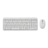 Kit Teclado e Mouse Logitech Wireless/Bluetooth MK250 1000DP Branco