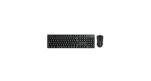 KIT TECLADO E MOUSE SEM FIO SPT6501B PRETO PHILIPS