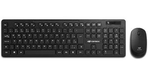 KIT TECLADO E MOUSE WIRELESS C3TECH K-W20BK MULTIMIDIA C/PILHA PRETO