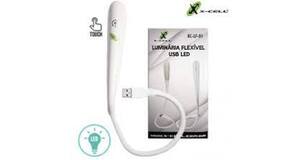 LUMINÁRIA FLEXÍVEL USB, LED, XC-LF-01, X-CELL