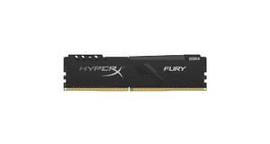 MEMÓRIA HYPERX FURY, 4GB, 2400MHZ, DDR4, CL15, PRETO