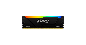 MEMÓRIA RAM KINGSTON FURY BEAST RGB 8GB DDR4 2666 MHZ