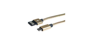 MICRO USB CABO BLINDADO INOX CARGA RÁPIDA DE 4.0A XC-CD-54