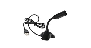 MICROFONE PARA PC USB DESKTOP COM SUPORTE DE AJUSTVEL 360