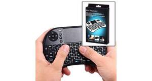 MINI TECLADO SEM FIO TOUCHPAD MOUSE SMART TV PC NOTEBOOK