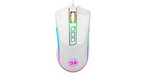 MOUSE GAMER COBRA RGB LUNAR WHITE M711