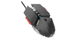 MOUSE GAMER GAMEMAX GX9 MECANICO METAL 4000DPI 10 BOTOES USB PRETO