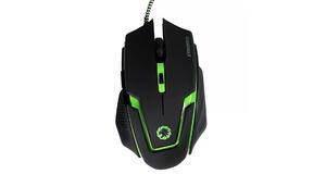 MOUSE GAMER GAMEMAX MG319 USB PRETO/VERDE