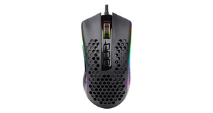 MOUSE GAMER REDRAGON STORM M808 RGB 12400 DPI USB - PRETO