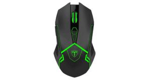 MOUSE GAMER T-DAGGER AIRCRAFTMAN SEM FIO 2400 DPI - PRETO