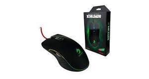 MOUSE GAMER USB COM LED RGB ROTATIVO GMV550 INFOKIT