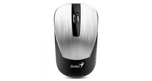 MOUSE GENIUS WIRELESS NX-7015 PRATA METALIZADO (WIRELESS / 1200 DPI / 3 BOTOES)