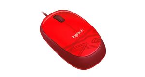 MOUSE LOGITECH M105 USB VERMELHO