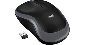 MOUSE OPTICO SEM FIO M185 CINZA LOGITECH