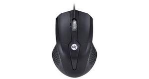 MOUSE OPTICO SILENT 2000 DPI SILENCIOSO USB 1.8M PRETO - SM100