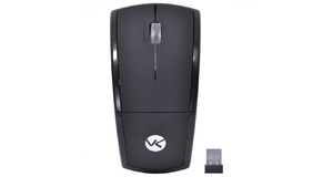 MOUSE SEM FIO 1200 DPI CURVE AM100