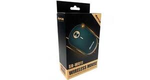 MOUSE USB S/ FIO 1000 DPI VERDE SB-W012