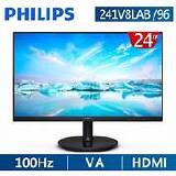 Monitor Gamer Philips 24 LCD VA FHD 100Hz 1ms 1xVGA/1xHDMI/Saida Audio - 241V8LAB