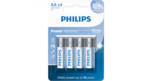 PILHAS ALCALINAS AA C/4 LR6P4B/59 PHILPS