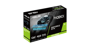 PLACA DE VIDEO ASUS GEFORCE PHOENIX GTX 1650 OC 4GB - GDDR6 - HDMI/DISPLAYPORT/DVI