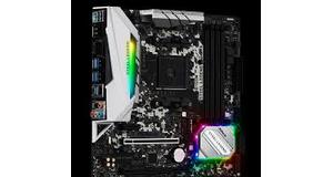 PLACA MAE ASROCK B450M STEEL LEGEND (AM4/DDR4/HDMI/DISPLAYPORT/M.2/USB 3.1/CROSSFIREX/RGB)