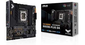 PLACA MÃE ASUS TUF GAMING B660M-PLUS D4 (1700/DDR4/HDMI/USB 3.2/DUAL M.2)