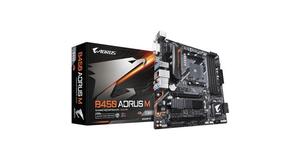 PLACA-MÃE GIGABYTE AORUS B450 AORUS M, AMD AM4, MATX, DDR4 AORUS