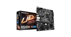 PLACA MÃE GIGABYTE H510M H, CHIPSET H510, INTEL LGA 1200, MATX, DDR4