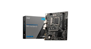 PLACA MÃE MSI PRO H610M-G DDR5 SOCKET LGA 1700 CHIPSET INTEL H610 MICRO ATX