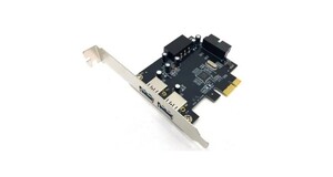 PLACA PCI-E 2 PORTAS USB 3,0 1 PORTA 19PIN 3,0 INTERNO DP23