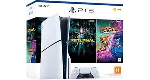 PLAYSTATION 5 PS5 SLIM DE 1 TB CONSOLERATCHET CLANK RIFT APART RETURNALCONSOLE MIDIA