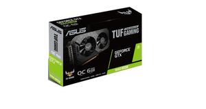 PROCESSADOR GRAFICO ASUS GEFORCE TUF GTX 1660 SUPER OC 6GB - GDDR6 - HDMI/DISPLAYPORT/DVI - TUF-GTX1660S-O6G-GAMING