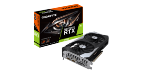 PROCESSADOR GRAFICO GIGABYTE GEFORCE RTX 3050 WINDFORCE OC 8GB - GDDR6 - 128 BITS - DVI/HDMI/DISPLAYPORT - GV-N3050WF2O