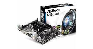 PROCESSADOR INTEL QUAD-CORE + PLACA MÃE ASROCK J1900 - Q1900M