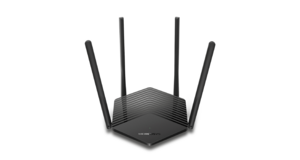 ROTEADOR MERCUSYS MR60X AX1500 WI-FI 6 4 ANTENAS - PRETO