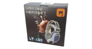 SEM TROCA/AVARIADOS HEADFONE GAMER COM MICROFONE LT-A66