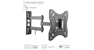 SUPORTE PARA TV/MONITOR LED LCD ARTICULADO 23 A 42 - ST210A