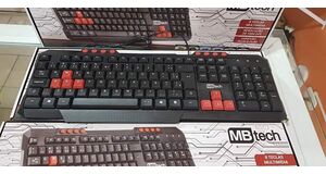 TECLADO GAMER USB ABNT2 IMPERMEÁVEL C/ FIO MBTECH