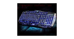 TECLADO KIT GAMER MOUSE GAMER V-100 USB B-MAX