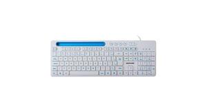 TECLADO MULTIMIDIA USB TC263 BRANCO