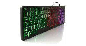 TECLADO USB ILUMINADO KNUP PRETO KP-2060