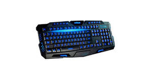 TECLADO USB MULTIMIA C/LUZ MODA COR P/JOGO LTK 009